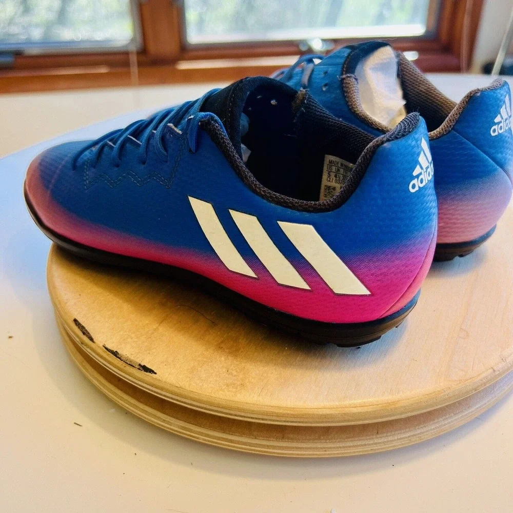Adidas Messi‎ 16.3 TF Men's Size 5 Blue White Soccer Cleats BB5647